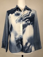 GATTINONI CAMICIA BLUSA DONNA TG. 46 WOMAN SHIRT CASUAL VINTAGE