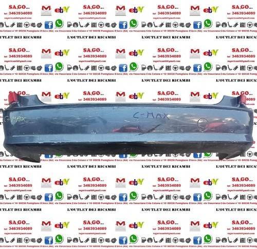 Paraurti posteriore ford - paraurti,