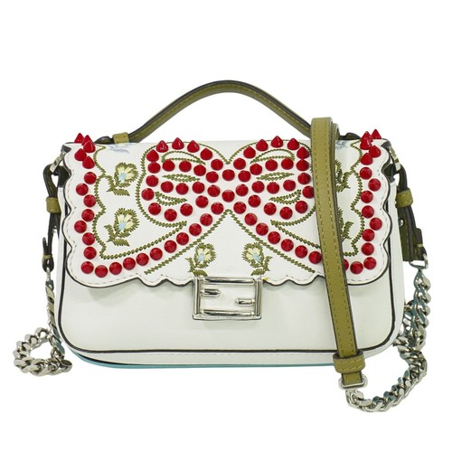 Borsa tracolla fendi doppia - borsa,