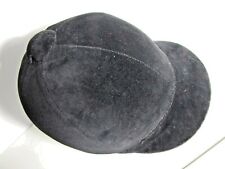 Cap da equitazione casco in velluto nero 60 Super Jumping usato un volta cavallo