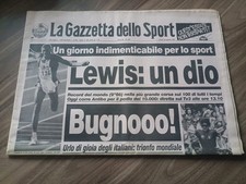 GAZZETTA DELLO SPORT LEWIS