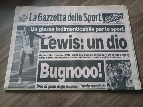 Gazzetta dello sport lewis - gazzetta,