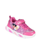 Barbie Sneakers sportive da bambina con strappo e luci - fuxia