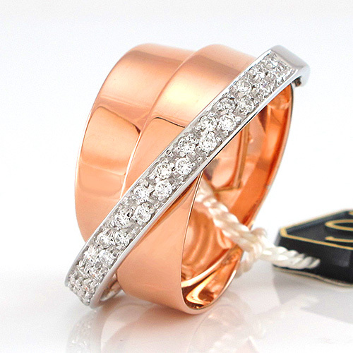 Anello brillanti tw vs - 0,28,