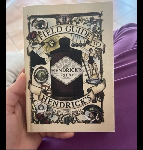 Libro vintage hendrick gin - vintage,