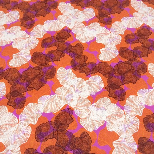 Tessuto viscosa jersey fiori