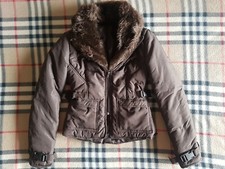 Giubbotto marrone, taglia S