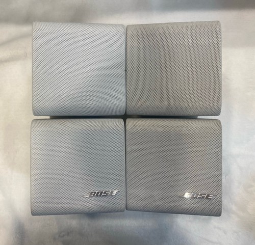 Pair white bose double cube - pair,