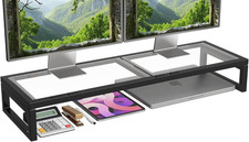 Dual Monitor Stand Riser