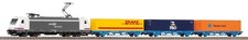 Piko 96900 Start-Set Locomotore Elettrico TraXX Renfe + 3 Carrelli Porta Container Renfe 