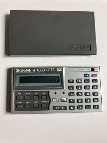 Sharp 1270 pocket computer - pc-1270,