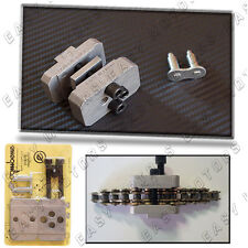 Attrezzo Smaglia Catena Ribattere Catena Richiudere catena moto 520/525/530