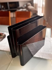 Portariviste Kartell Art. 4676 Nero Designer Giotto Stoppino Italy Vintage 70s