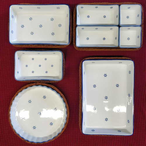Set ciotole pirofile terrine - ciotole,