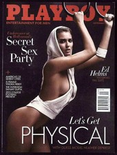 PLAYBOY September 2015 HEATHER DEPRIEST Masha Rudenko MONICA SIMS Ed Helms @ N/M