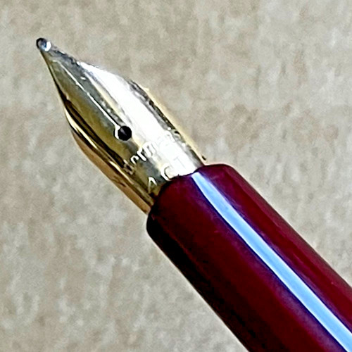 1950s waterman ideal burgundy - waterman, ideal,