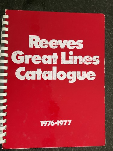 Reeves great lines toy catalog - toy,