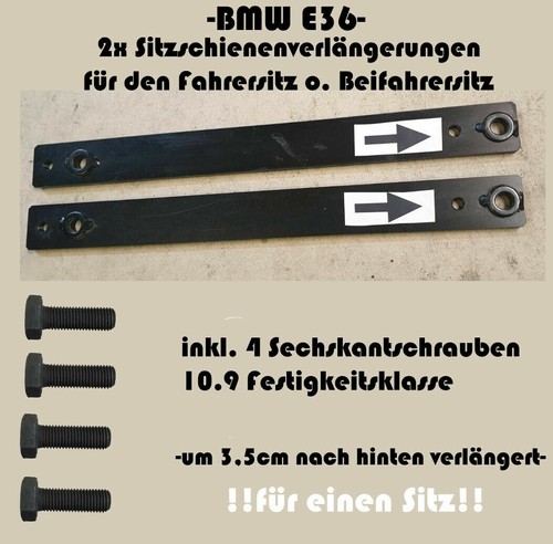 Bmw e36 prolunga guida - 2x,