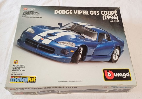 Burago dodge viper gts - burago, coupé
