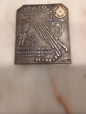 RARA PLACCA SMALTATA VI GRAN PREMIO DI MONZA - RACI MILANO - SETTEMBRE 1933