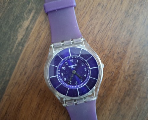 Orologio swatch viola - orologio,