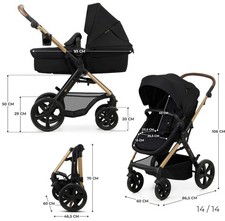 passeggino trio Kinderkraft usato