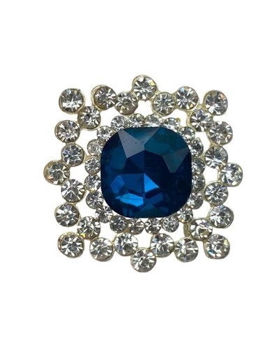 Bottone gioiello strass - bottone,