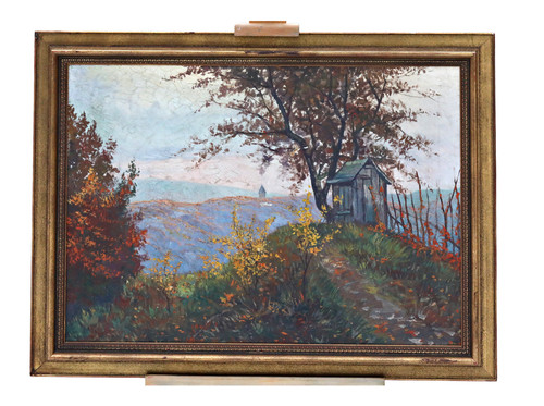 Vecchia pittura olio su - pittura,