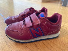 Scarpe Bambino New Balance Originali 500 Colore Bordeaux N. EU 28 US 10,5 Usate