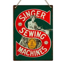 Singer sewing machines insegna - singer,