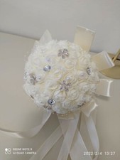 Bellissimo bouquet da sposa color avorio