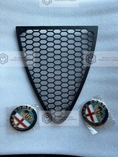 Griglia Anteriore Nido D'Ape + 2 LOGHI Alfa Romeo 147 2ª Serie (2004-2011) Scudo
