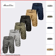 Uomo Cargo Chino Shorts