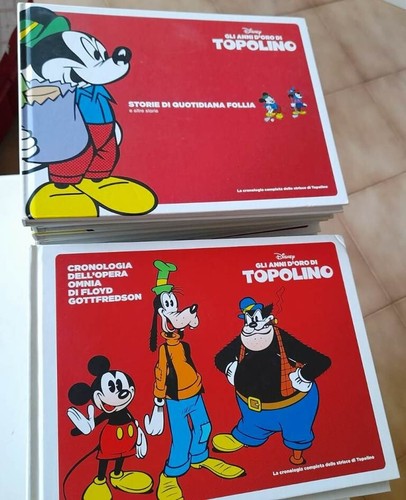 Topolino gli anni oro serie - topolino,