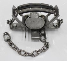 4 MB 550 GANASCIA IN GOMMA 2 BOBINE TRAPS ganascia in gomma TRAPPOLAMENTO CATTURA COYOTE FOX BOBCAT