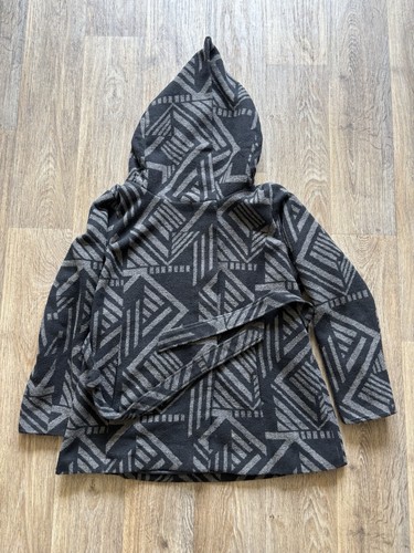 Cappotto nero grigio 3xl - cappotto,