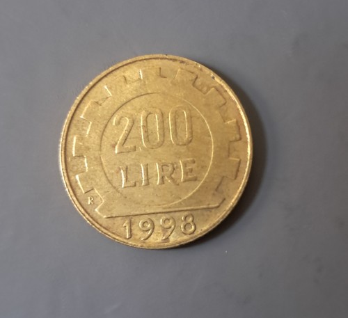 Moneta lire 200 - , (1998)