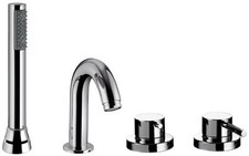 Miscelatore bordo vasca 4 fori