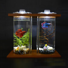 Betta Fish Tank in vetro base