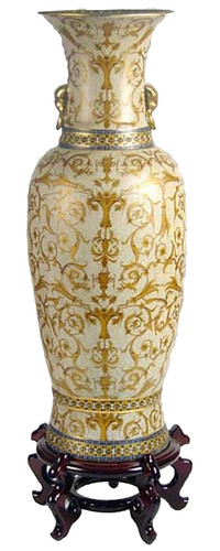 Vaso cinese tavolo terra - tavolo,
