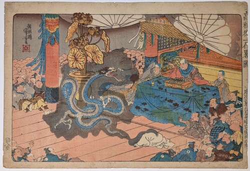 Kuniyoshi schizzi di vita - kuniyoshi,