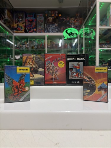 Msx lotto 5 giochi sorcery - msx,
