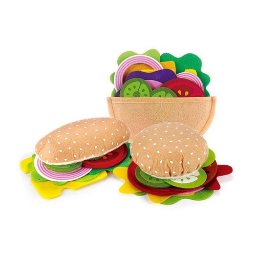 Panino burger finto giocattolo - panino,