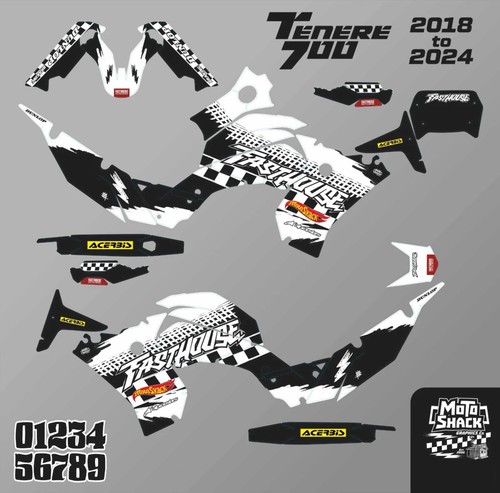 Adesivo yamaha tenere - adesivo, t