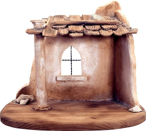 Capanna stalla per presepe - stalla, con