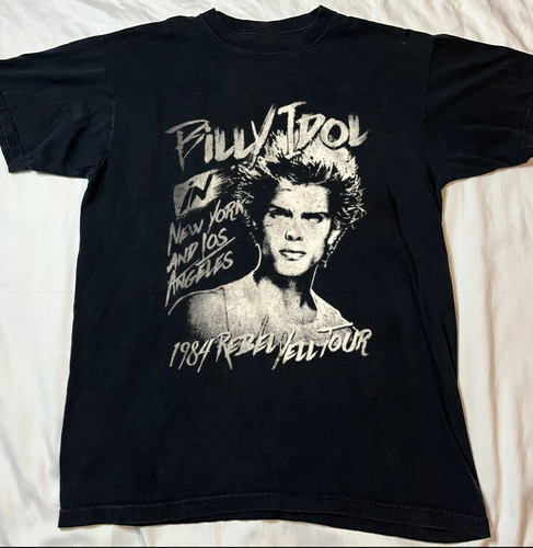 Shirt billy idol rebel - billy, yell
