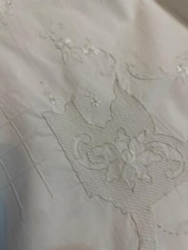 Antico lenzuolo matrimoniale