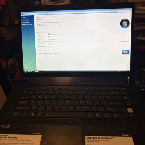 Sony vaio pcg - vaio, -intel