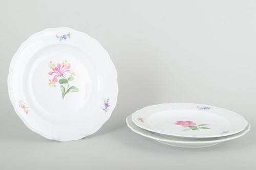 Meissen germania tre piatti - germania.,