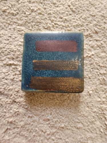 Pewabic piastrella test - pewabic,